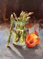 Asparagus with Red Peppers by Bronwyn Groman