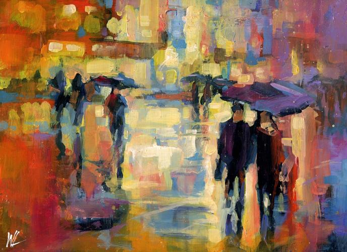A Little Rain by William Liao