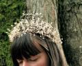 Cherry Blossom Crown and Necklace by Melanie Brauner