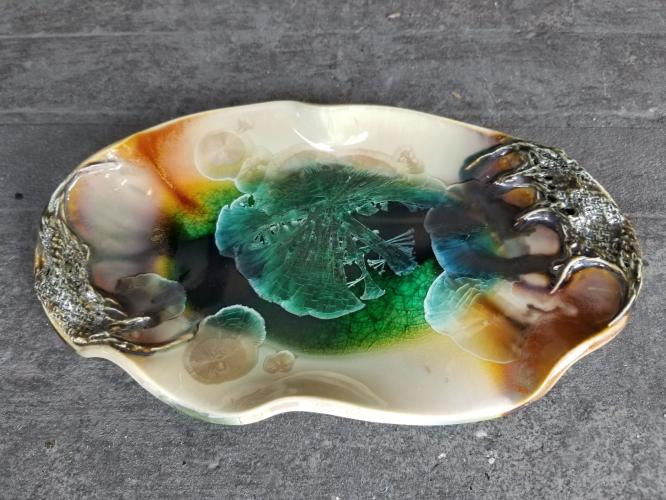 Emerald Pool Small Platter by Cherry VanCour