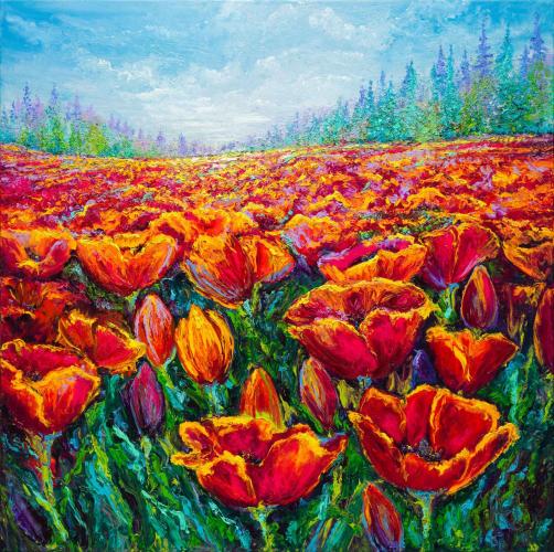 Tulip Time by Kimberly Adams