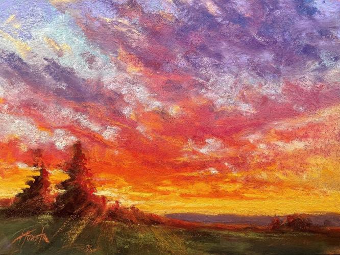 Colorful Sunrise by Amanda Houston