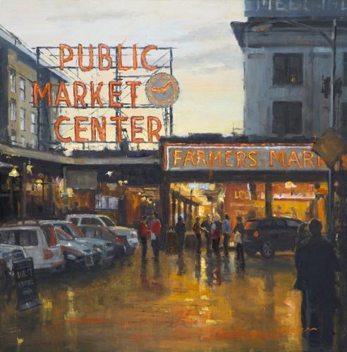 Pike Place Market by Richard Boyer