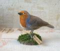 European Robin by Michelle Waldele - Felted Creations
