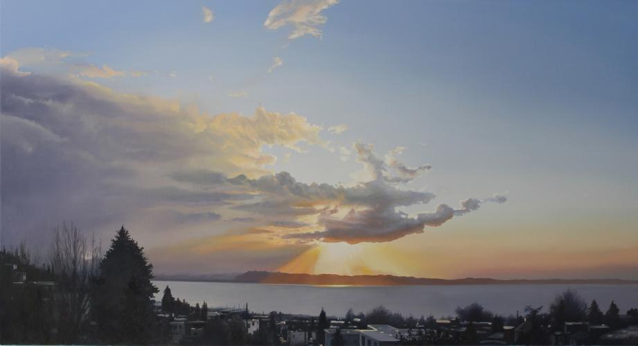 An Edmonds Kind of a Sunset by Andy Eccleshall