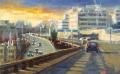 Seattle-Exiting the Viaduct by Richard Boyer