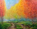 Pathways of Autumn by Kimberly Adams