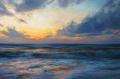 Dusk Over the Sea by Kathleen Hudson