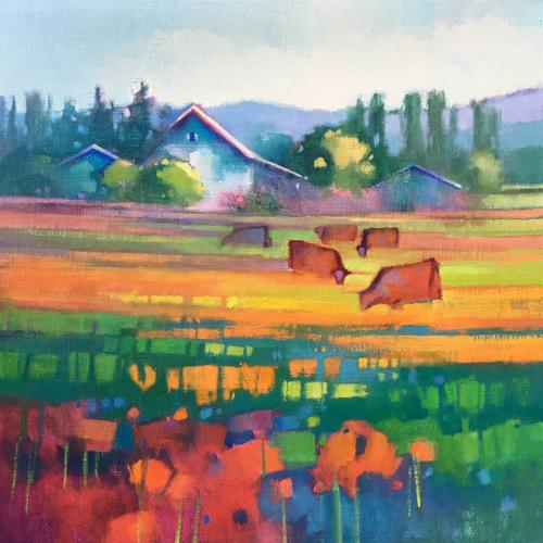 Skagit Valley View by Kathy Gale