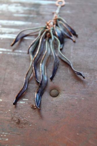 Petal Cascade Necklace, Detail by Melanie Brauner