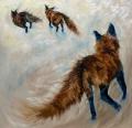 Runaway Foxes II by Aliza & Her Monsters