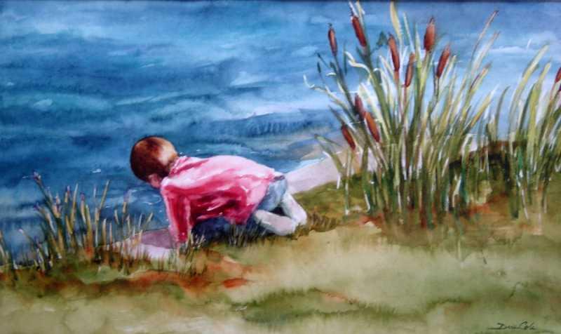 Lake Side Adventures by Denise Cole - Watercolors