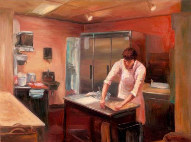 Pastry Chef by Denise Cole - Oils
