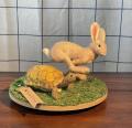 The Tortoise and the Hare by Michelle Waldele - Felted Creations
