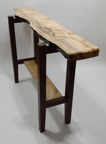 Enchanted Myrtle & Walnut Entry Table by Gary Leake