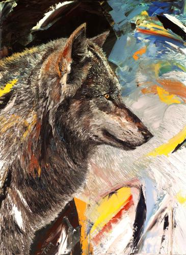 Phantom Lake Wolf by Thomas McCafferty