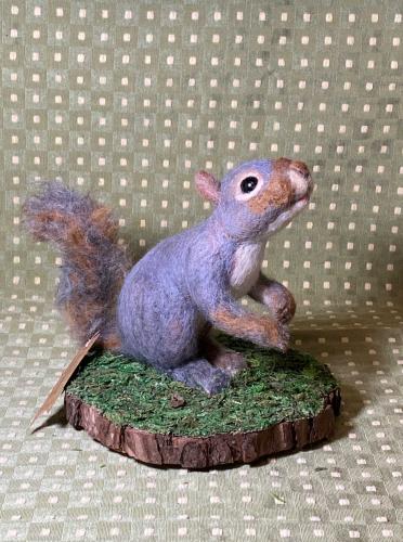 Squirrel by Michelle Waldele - Felted Creations
